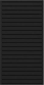 heavy duty 8'h x 4'w pvc garage slatwall, main product view