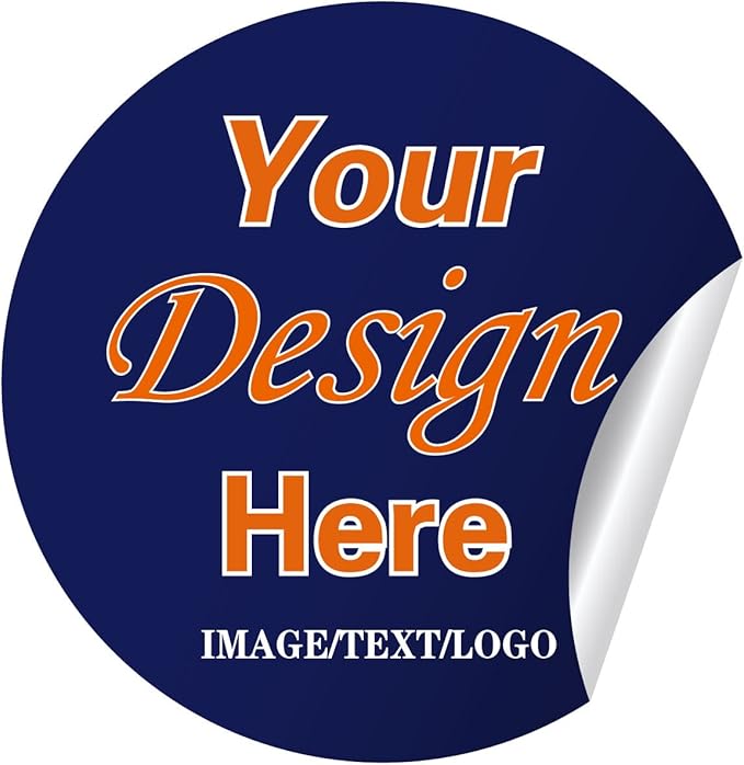 Custom Stickers for Business Logo & Personalized Stickers Text Name Image Photo by QKDS%26WSRY