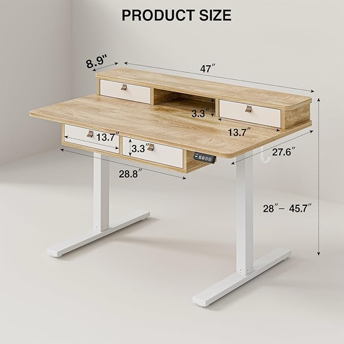 Grandder 47 Inch Electric Standing Desk - Image 2