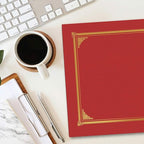 Geographics Classic Linen Red Certificate Holders - Image 6