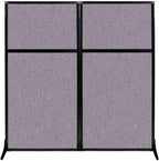 Versare Workstation Partition | Portable Wall Divider | Modern Office Cubicle |