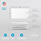 Home Advantage 4x6 Blank Index Cards - Image 5