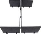 ReFocus Raw Clamp-On Acoustic Desk Divider Mounted Privacy Panel Set – Reduce - Image 6