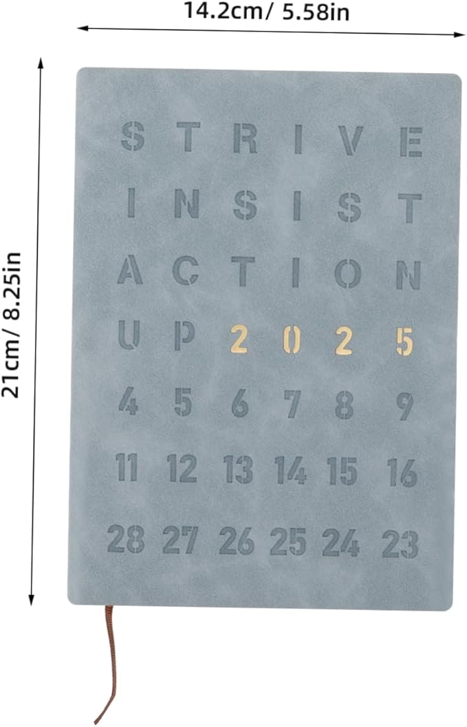 GALPADA Fitness Journal Notebook 2025 Delicate Planner Workout Tracking Sturdy - Image 2