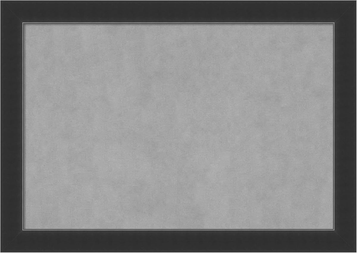 Amanti Art Black Framed Magnetic Board 29x41 Large Vision Board