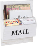 SeekElegant Mail Organizer Wall Mounted, 2-Slot Mail Holder by SEEKELEGANT
