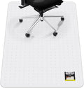 Kuyal Office Chair Mat for Carpet, Clear Heavy Duty Computer Chair Mat | 32‘’x48‘’, Under Desk Protector Carpeted Floors Mat, Easy Chair Movement,Ship Flat