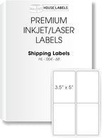 HOUSELABELS 4-up Shipping Labels by HouseLabels