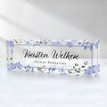 Desk Name Plate Personalized, Custom Name Plate by SalaGraphics