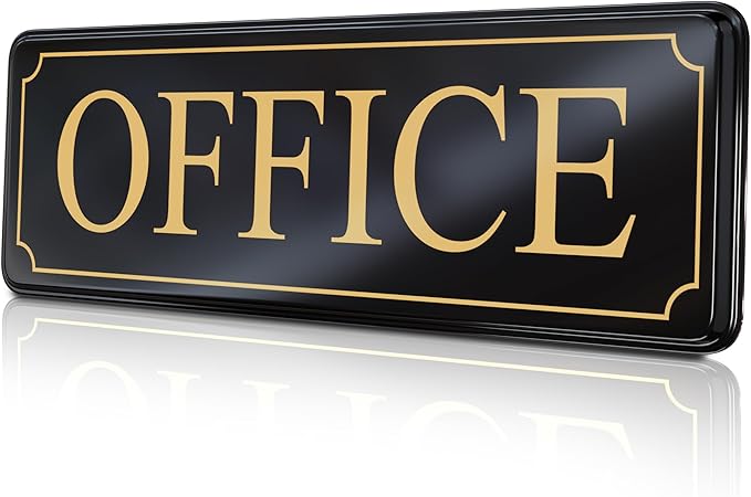 MolnijaPro - The Office Door Sign by SIGNSFORHOMEANDBUSINESS