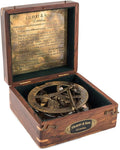 Top Grade 5-Inch Sundial Vintage Nautical Marine Compass by OceanReplicas