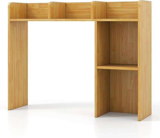 Tangkula Desktop Bookshelf, Countertop Storage Hutch - Image 9