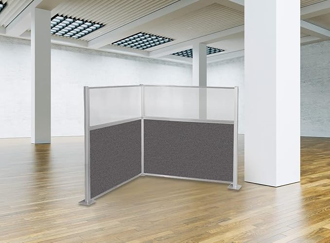 Versare Hush Panel Cubicle Kit | Workstation Partition Walls | Sound Dampening - Image 2