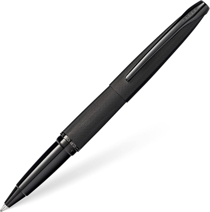 Cross ATX Brushed Black PVD Selectip Rollerball Pen, Black Ink
