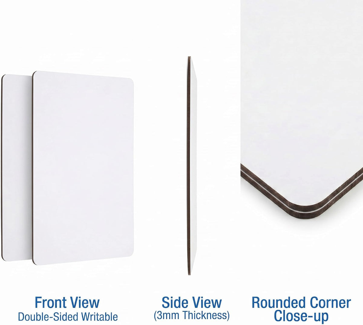 26 Pack Dry Erase Lapboards for Students, 12.5 x 9 Inch Double Sided Whiteboa...