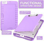 Sooez Clipboards with Storage, High Capacity Clip Boards 8.5x11 with Storage - Image 2
