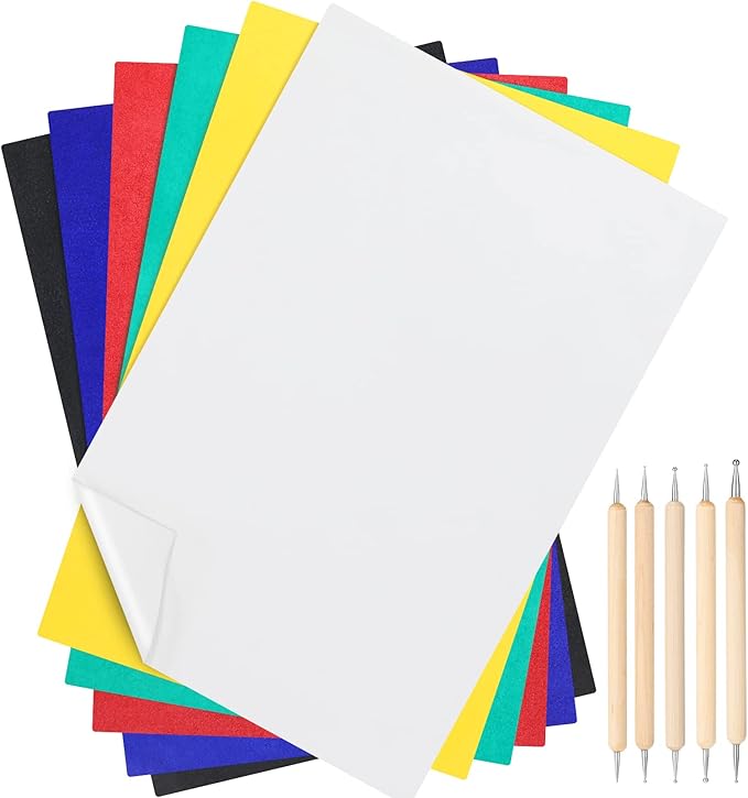 105 Pcs Carbon Transfer Paper 11.7 x 8.3 Inch Tracing Carbon Graphite Copy Paper by Outus