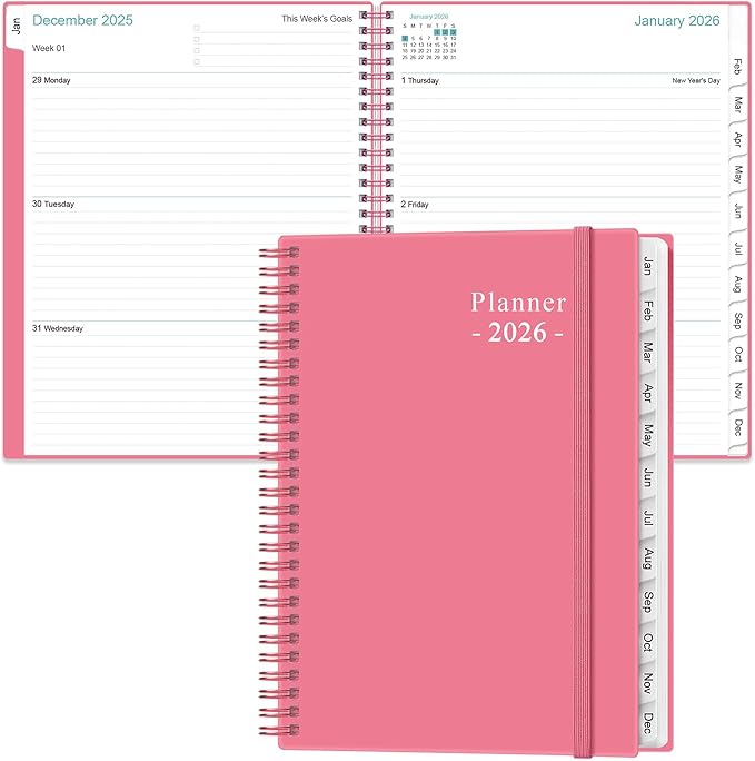 2026 Planner - Planner 2026 from January 2026 to December 2026 by Heveboik