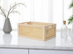rattan storage basket wooden box wooden storage bins, package contents