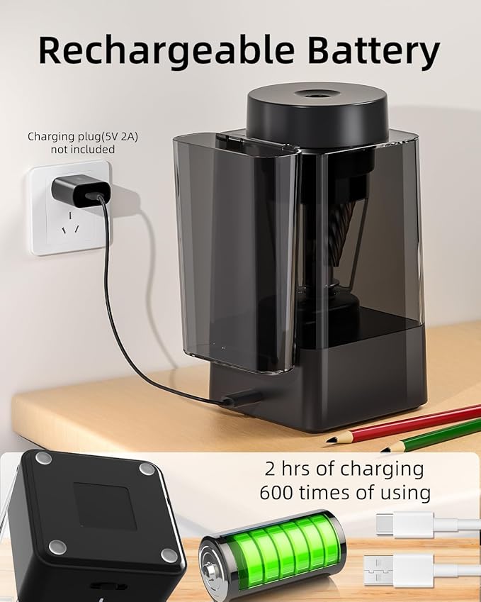 Zmol Full Automatic Electric Pencil Sharpener - Image 5