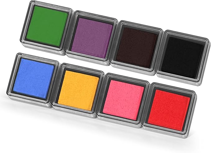 CraftyManor Mini 8 Color Pigment Ink Pads - Image 7
