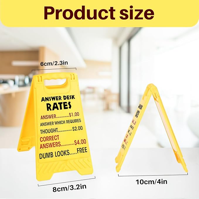Funny Office Desk Accessories, Office Cubicle Decor, Answer Decor, Phone Holder - Image 2