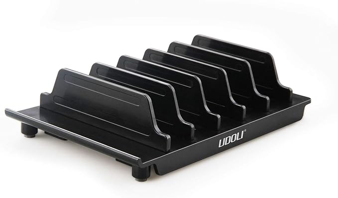 UDOLI Adjustable Universal Multi Device Organizer Dock Stand Holder, Tablet by UDOLIBRAND