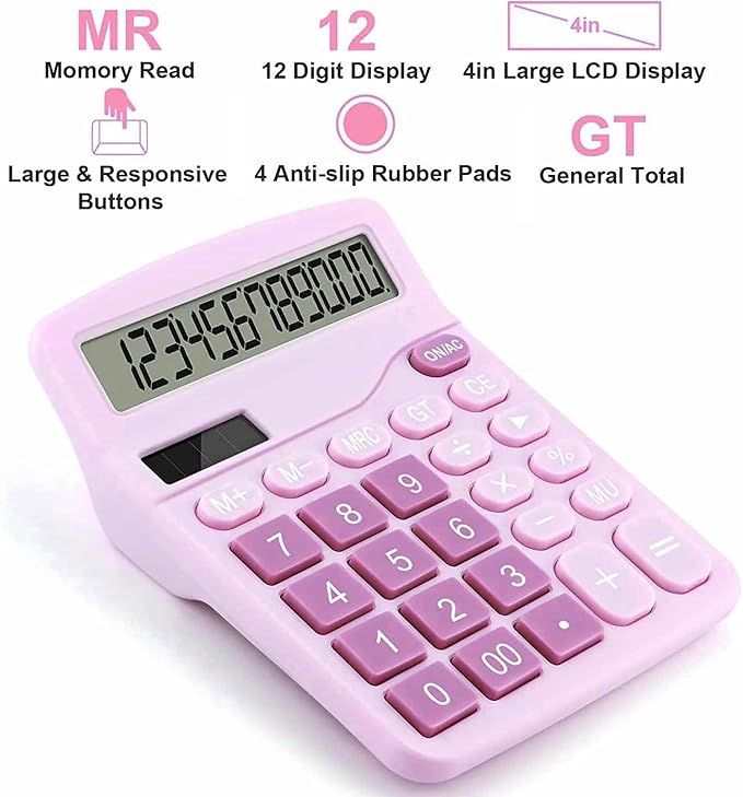 Office Desk Calculator, Cute Calculator - Image 2