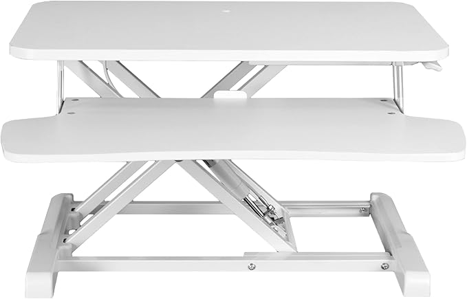 VIVO 26 inch Desk Converter, K Series, Height Adjustable Sit to Stand Riser by VIVO