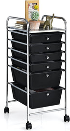 RELAX4LIFE 6-Drawer Rolling Storage Cart by RELAX4LIFE