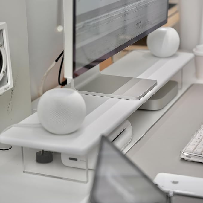 ROCDEER Bamboo Monitor Stand Riser - Image 3