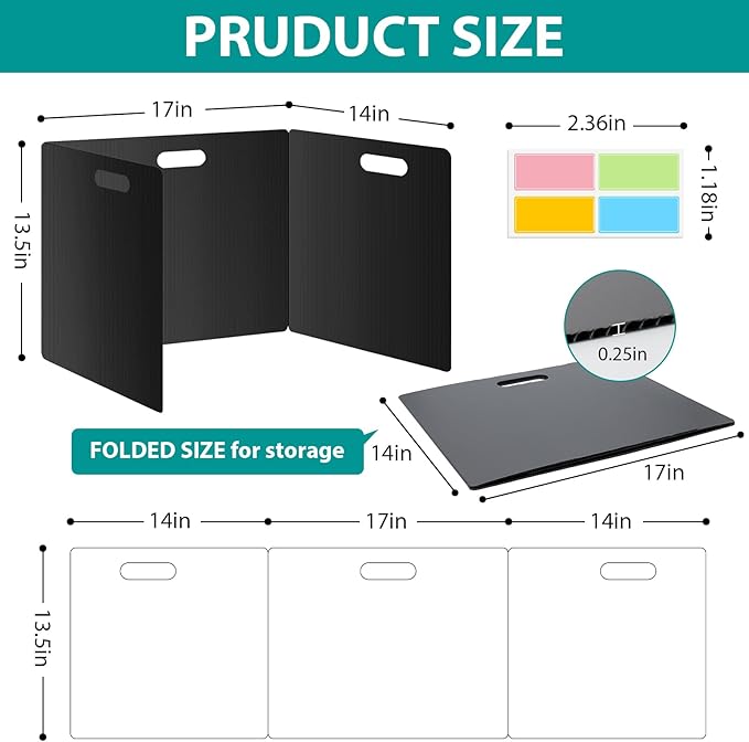 MuseLuxe 24 Pack Privacy Folders - Image 4