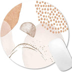 IMAYONDIA Round Abstract Mouse Pad, Circular Luxury Mouse Pad by IMAYONDIA