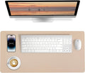 Bloss Leather Desk Mat, Mouse Pad, Waterproof Small Desk Pad, Desk Matt by Bloss
