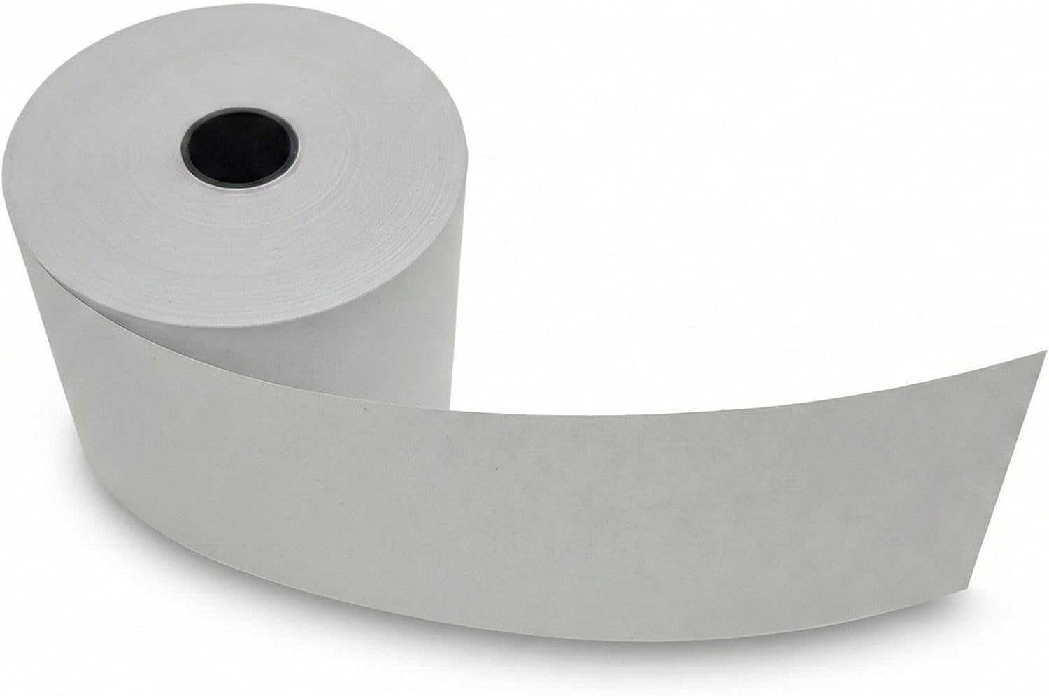 2 1/4" x 150' White Adding Machine Paper Rolls – One Ply Register/Calculator/10-Key Paper for Printing Calculators and Registers – 16 Rolls