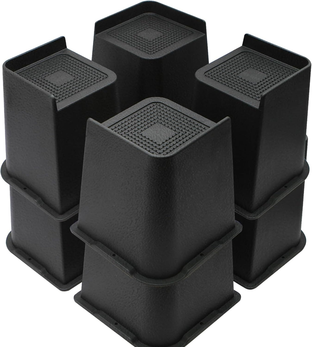 MXMZHXU Bed Risers 2 inch, 3 inch, 4 inch, 6 inch or 8 inch Heavy Duty