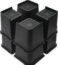 MXMZHXU Bed Risers 2 inch, 3 inch, 4 inch, 6 inch or 8 inch Heavy Duty by MXMZHXU