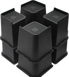 MXMZHXU Bed Risers 2 inch, 3 inch, 4 inch, 6 inch or 8 inch Heavy Duty by MXMZHXU