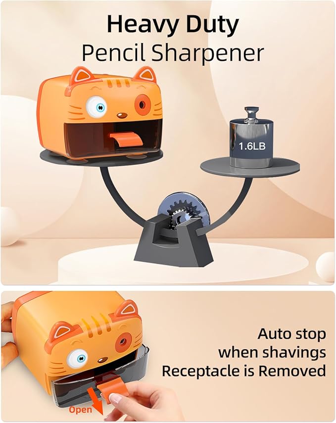 ZMOL Heavy Duty Electric Pencil Sharpener - Image 8