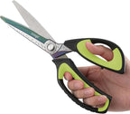 LIVINGO Heavy Duty Industrial Scissors: 10" Utility Stainless Steel Sharp - Image 4