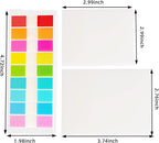 Golcellia Transparent Sticky Notes, See Through Sticky Note, Pastel Colorful - Image 2