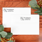 Custom Floral Address Stamp | Choose from 12 Designs | Multiple Ink Color - Image 5