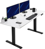 VIVO Electric Dry Erase 60 x 24 in Standing Desk, Memory Height Adjustment by VIVO