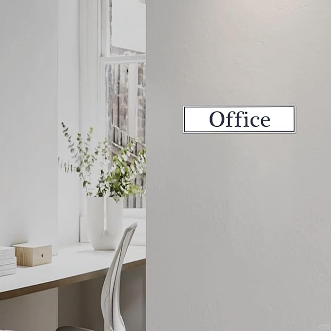 2" x 8" Personalized Office Aluminum Name Plates, Custom Elegant Name Plates - Image 7