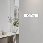2" x 8" Personalized Office Aluminum Name Plates, Custom Elegant Name Plates - Image 7
