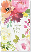 Current When Flowers Speak Address Book-94 Pages; Small 5" x 8-1/2" Size by Current