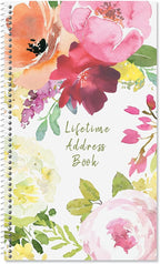 Current When Flowers Speak Address Book-94 Pages; Small 5" x 8-1/2" Size by Current