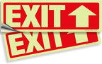 iSYFIX Exit Stickers Signs by iSYFIXPREMIUMSIGNS