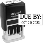 MaxMark Self-Inking Rubber Date Office Stamp by Maxmark