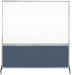 DivideWrite Mobile Whiteboard | Double Sided Dry Erase Board | Portable Office by VERSARE